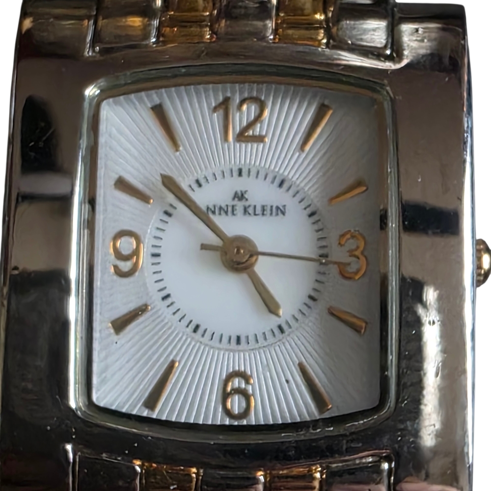 Anne Klein Two-Tone Silver and Gold Watch